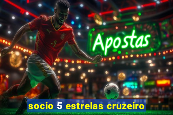 socio 5 estrelas cruzeiro