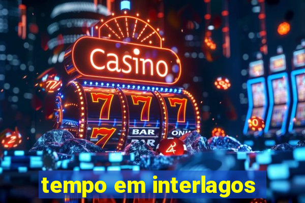 tempo em interlagos