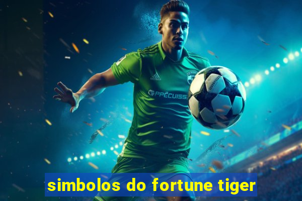 simbolos do fortune tiger