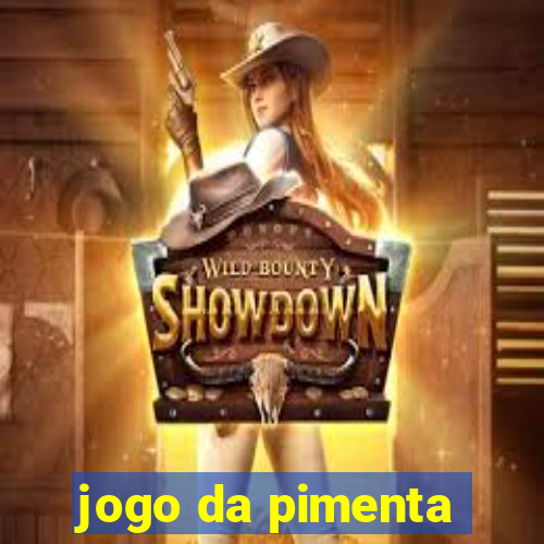 jogo da pimenta