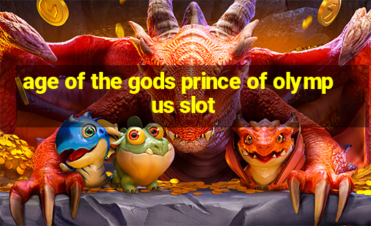 age of the gods prince of olympus slot