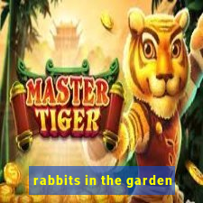 rabbits in the garden