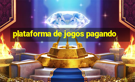 plataforma de jogos pagando