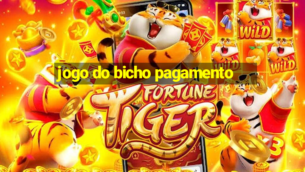 jogo do bicho pagamento