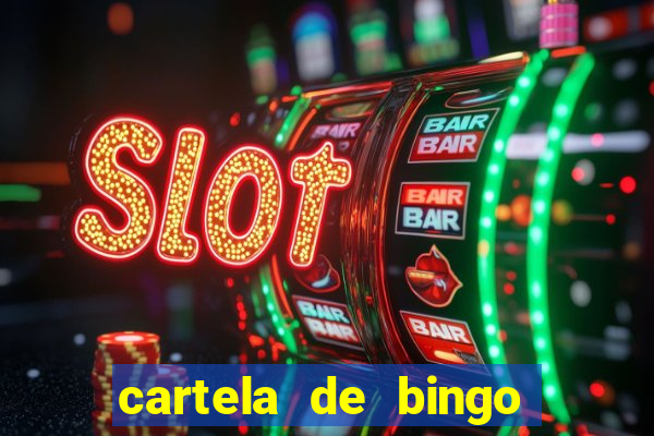 cartela de bingo do alfabeto para imprimir