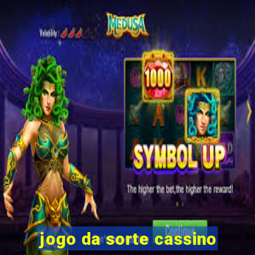 jogo da sorte cassino