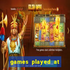 games played at the casino