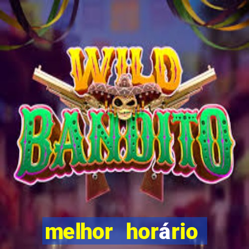 melhor horário para jogar fortune coelho hoje