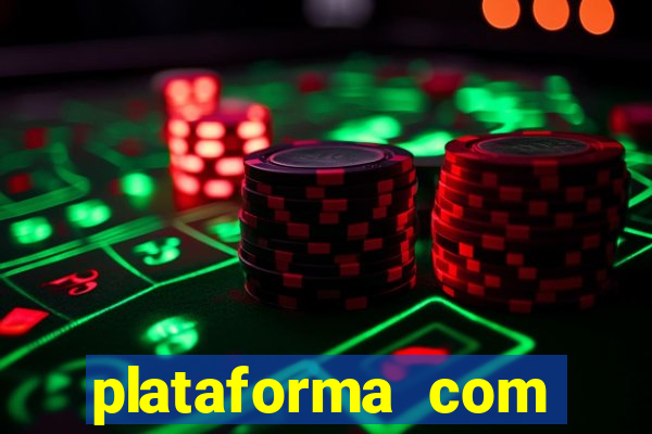 plataforma com porcentagem de ganhos