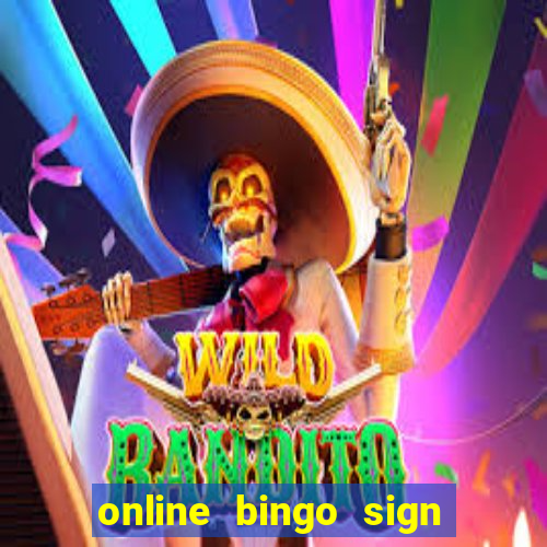 online bingo sign up bonus