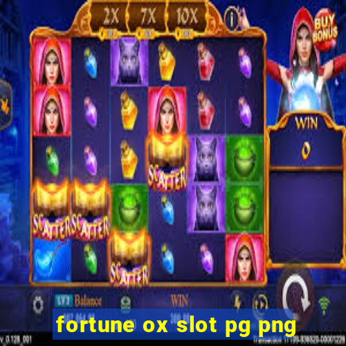 fortune ox slot pg png