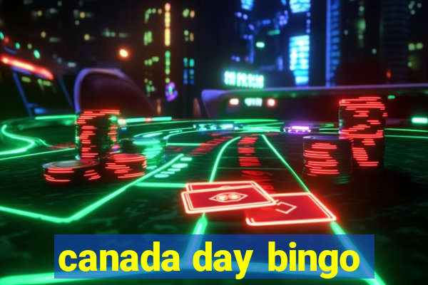 canada day bingo