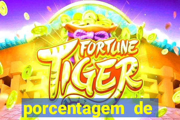 porcentagem de ganhos slots