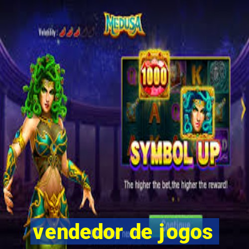 vendedor de jogos