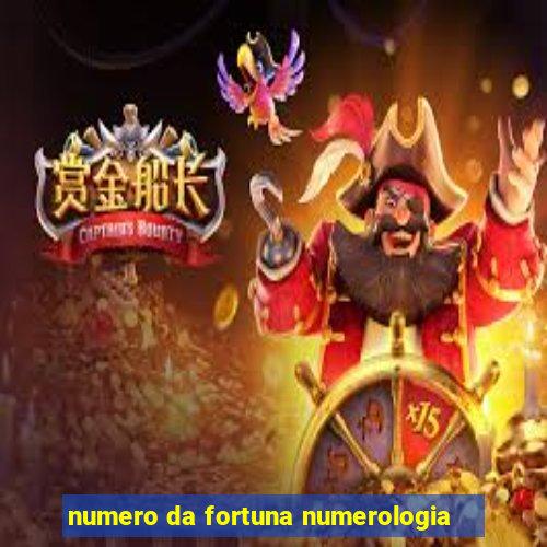 numero da fortuna numerologia