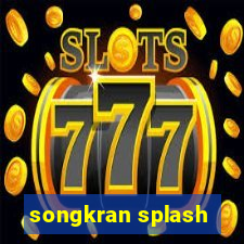 songkran splash