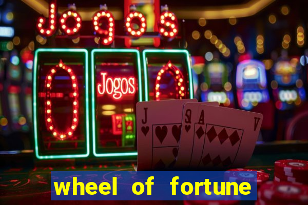 wheel of fortune slots machine