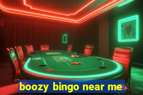 boozy bingo near me