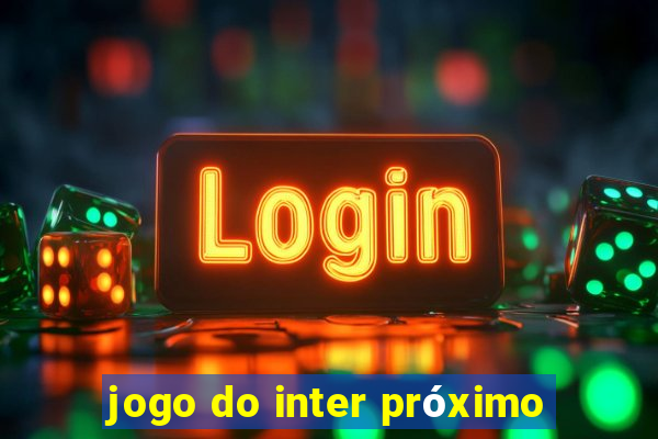 jogo do inter próximo