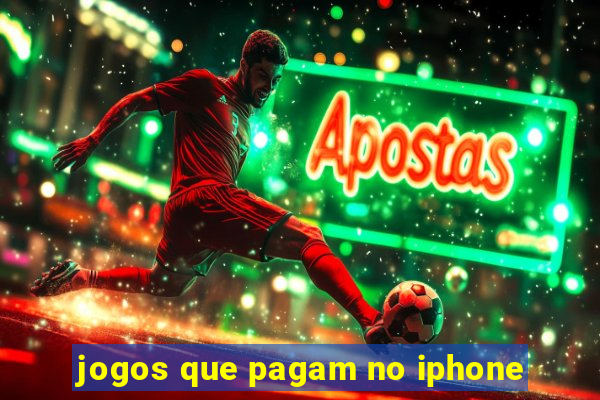 jogos que pagam no iphone