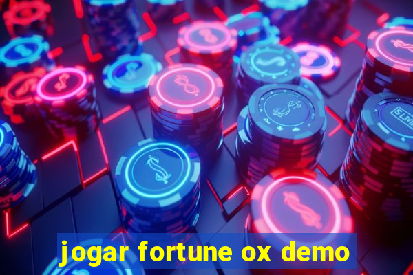 jogar fortune ox demo