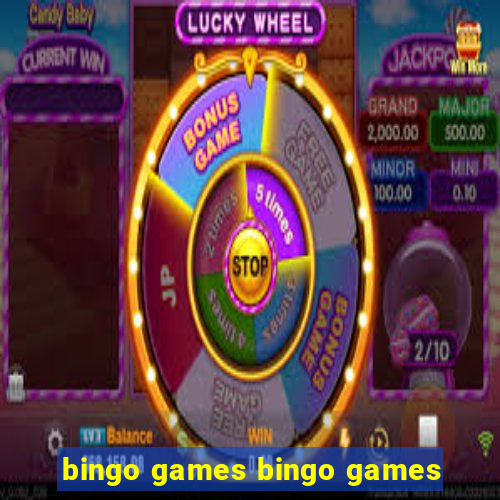 bingo games bingo games