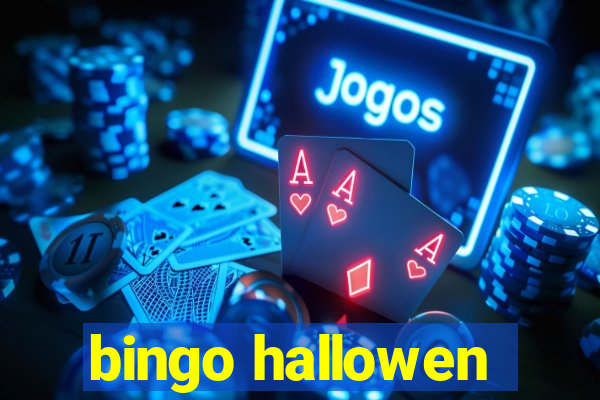 bingo hallowen