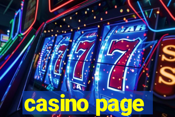 casino page