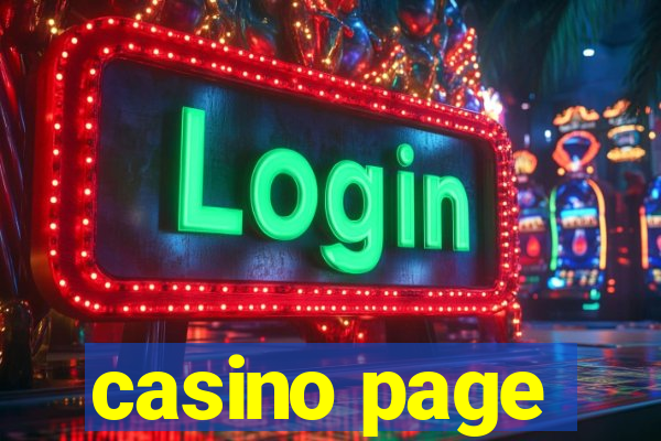 casino page