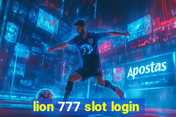 lion 777 slot login