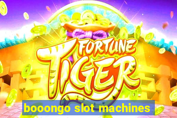 booongo slot machines