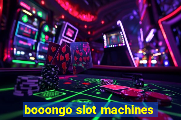 booongo slot machines