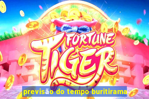 previsão do tempo buritirama