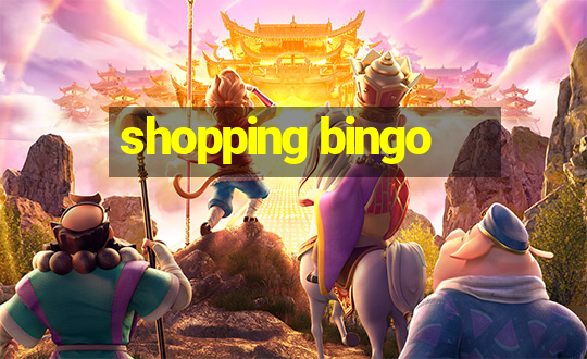 shopping bingo