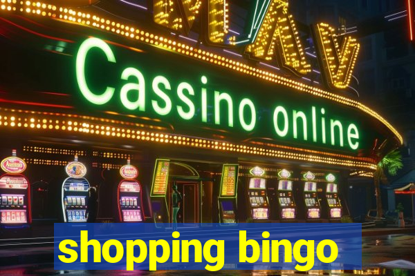 shopping bingo