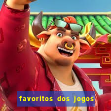 favoritos dos jogos de hoje do brasileir?o