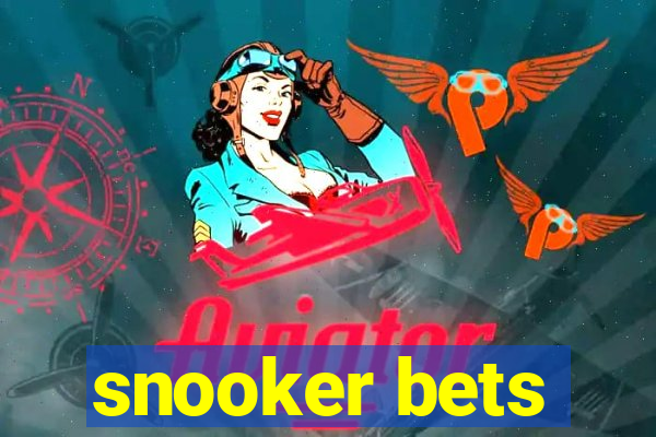 snooker bets