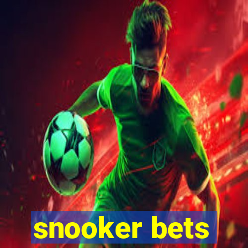 snooker bets