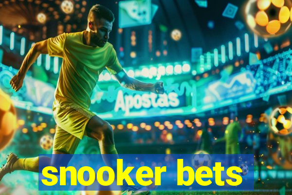 snooker bets