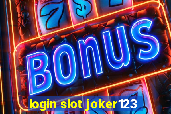 login slot joker123