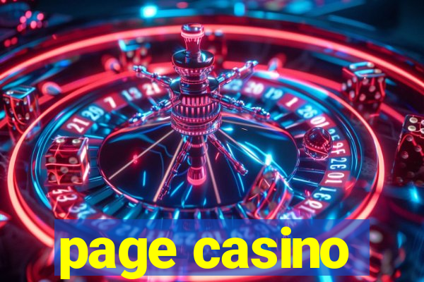 page casino