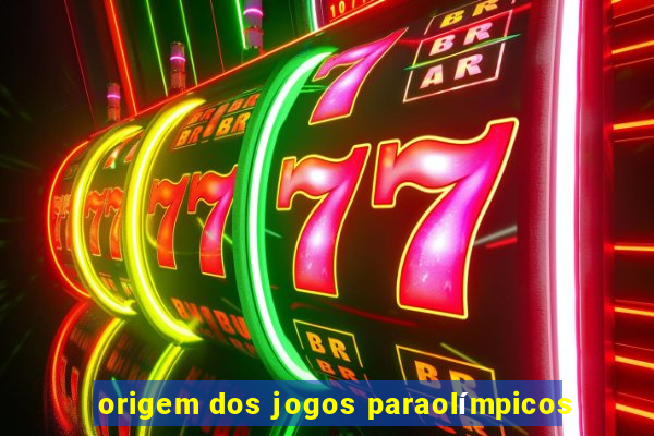 origem dos jogos paraolímpicos