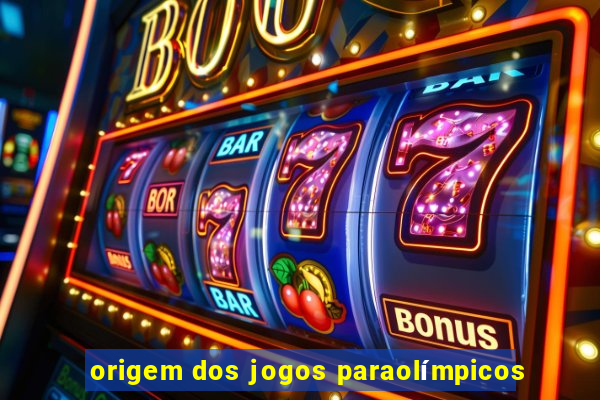 origem dos jogos paraolímpicos