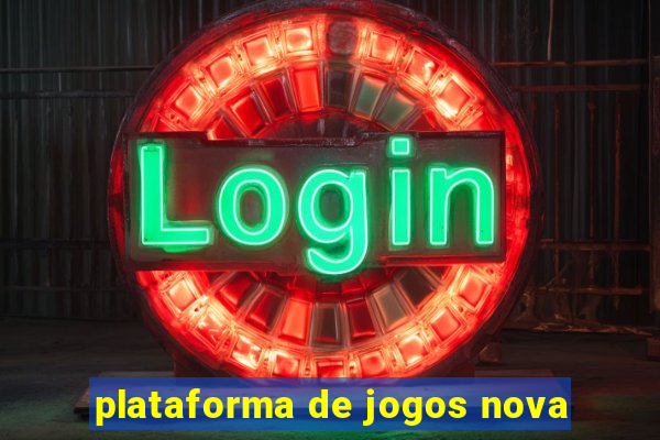 plataforma de jogos nova