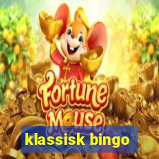 klassisk bingo