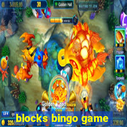 blocks bingo game