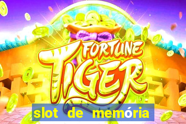 slot de memória ram queimado tem conserto