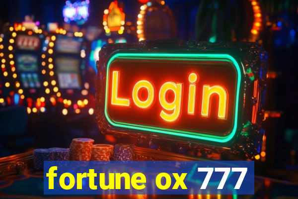 fortune ox 777