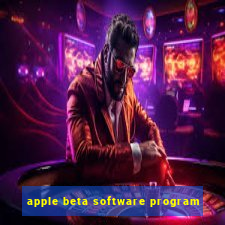 apple beta software program