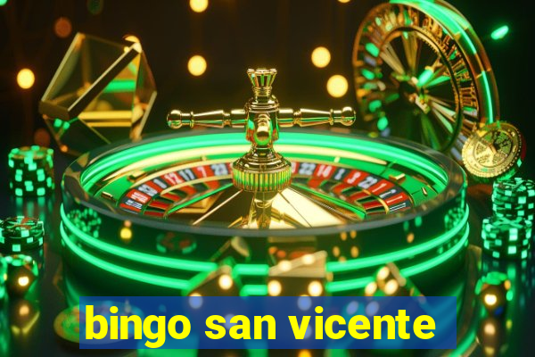 bingo san vicente